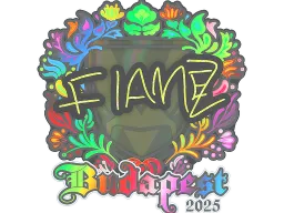 Sticker | FlameZ (Holo) | Budapest 2025