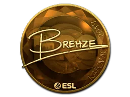 Sticker | Brehze (Gold) | Katowice 2019