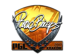 Sticker | pashaBiceps (Foil) | Krakow 2017