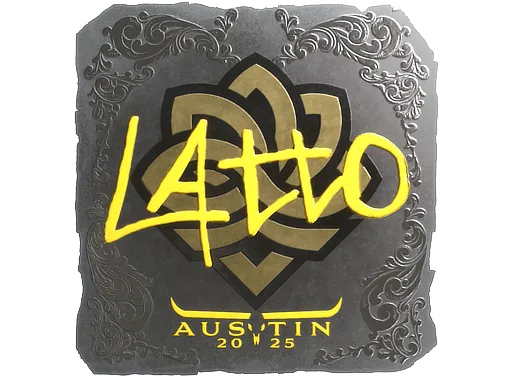 Sticker | latto (Foil) | Austin 2025