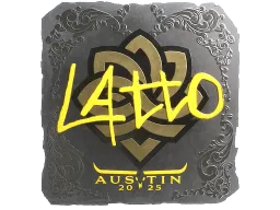 Sticker | latto (Foil) | Austin 2025