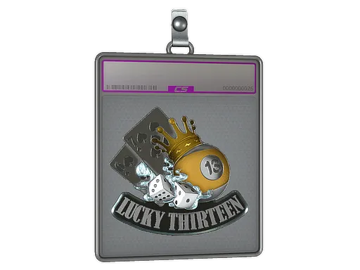 Sticker Slab | Lucky 13 (Foil)