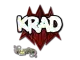Sticker | Krad (Glitter) | Paris 2023 CS2 skin