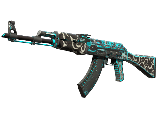 StatTrak™ AK-47 | Frontside Misty (Battle-Scarred)