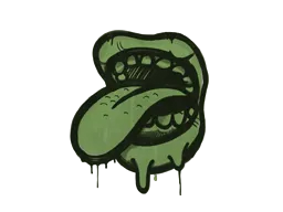 Sealed Graffiti | Eat It (Battle Green)