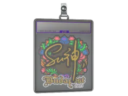 Sticker Slab | C4LLM3SU3 (Embroidered) | Budapest 2025