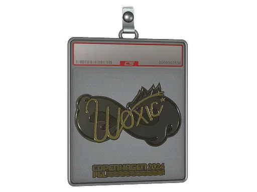 Sticker Slab | woxic (Gold) | Copenhagen 2024