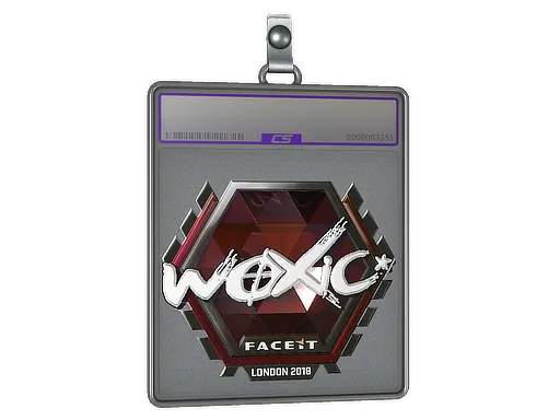 Sticker Slab | woxic (Foil) | London 2018