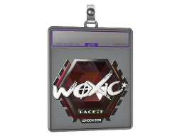 Sticker Slab | woxic (Foil) | London 2018