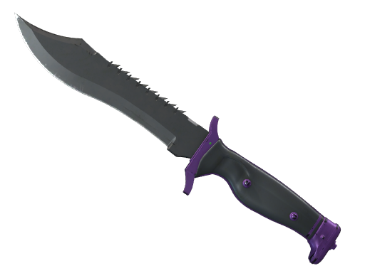 ★ StatTrak™ Bowie Knife | Ultraviolet (Well-Worn)
