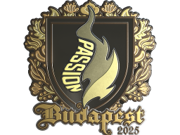 Sticker | Passion UA (Gold) | Budapest 2025