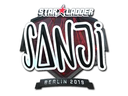 Sticker | SANJI (Foil) | Berlin 2019