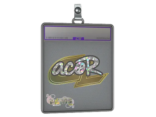 Sticker Slab | acoR (Glitter) | Paris 2023