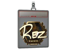 Sticker Slab | REZ (Gold) | London 2018