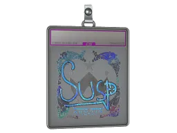 Sticker Slab | susp (Holo) | Austin 2025