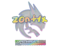 Sticker | zont1x (Holo) | Copenhagen 2024