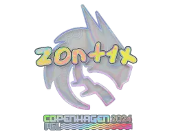 Sticker | zont1x (Holo) | Copenhagen 2024