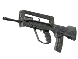 FAMAS | Night Borre (Battle-Scarred)
