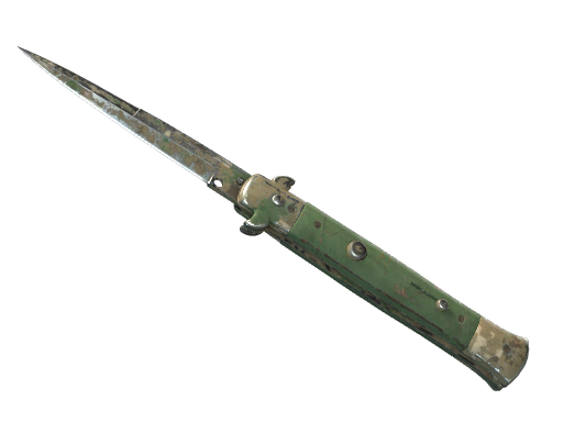 ★ Stiletto Knife | Forest DDPAT (Battle-Scarred)