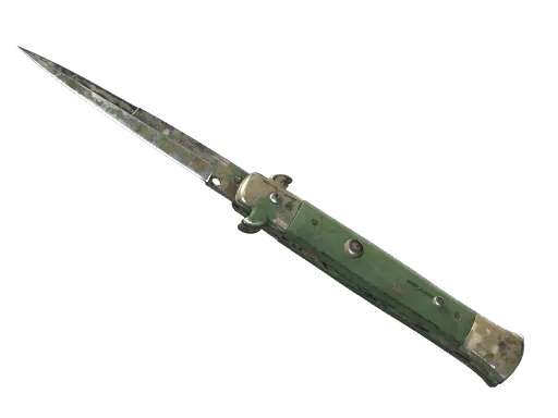 ★ StatTrak™ Stiletto Knife | Forest DDPAT (Battle-Scarred)