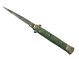 ★ Stiletto Knife | Forest DDPAT (Battle-Scarred)