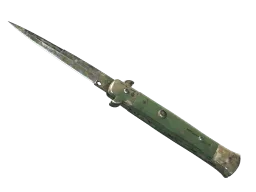 ★ Stiletto Knife | Forest DDPAT (Battle-Scarred)