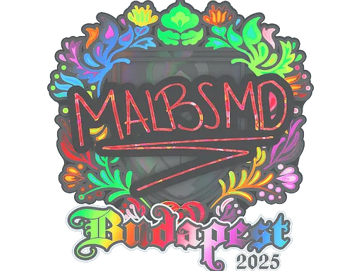 Sticker | malbsMd (Holo) | Budapest 2025