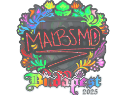Sticker | malbsMd (Holo) | Budapest 2025