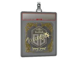 Sticker Slab | nicoodoz (Gold) | Austin 2025