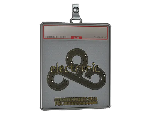 Sticker Slab | electronic (Gold) | Copenhagen 2024