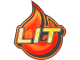 Sticker | Lit (Holo)