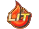 Sticker | Lit CS2 skin