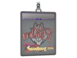 Sticker Slab | m0NESY (Glitter) | Shanghai 2024