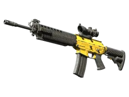 SG 553 | Bulldozer (Battle-Scarred)