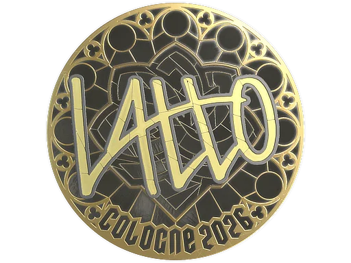 Sticker | latto (Gold) | Cologne 2026
