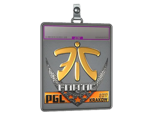 Sticker Slab | Fnatic (Foil) | Krakow 2017