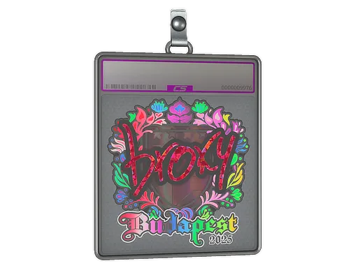 Sticker Slab | broky (Holo) | Budapest 2025