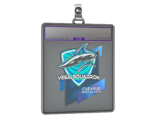 Sticker Slab | Vega Squadron (Holo) | Boston 2018