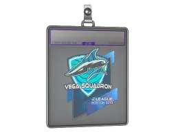 Sticker Slab | Vega Squadron (Holo) | Boston 2018