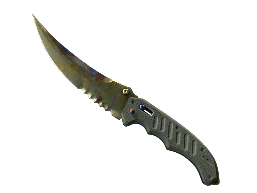 ★ Flip Knife | Case Hardened (Battle-Scarred)