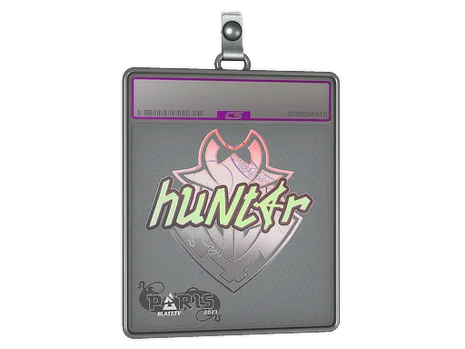 Sticker Slab | huNter- (Holo) | Paris 2023