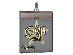 Sticker Slab | Grim (Gold) | Paris 2023