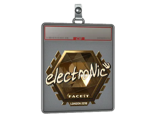 Sticker Slab | electronic (Gold) | London 2018