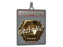 Sticker Slab | electronic (Gold) | London 2018