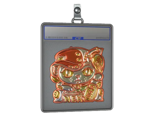 Sticker Slab | Lucky Cat (Foil)