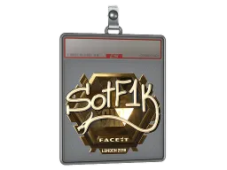 Sticker Slab | S0tF1k (Gold) | London 2018