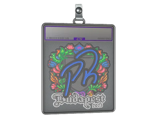 Sticker Slab | PR (Embroidered) | Budapest 2025