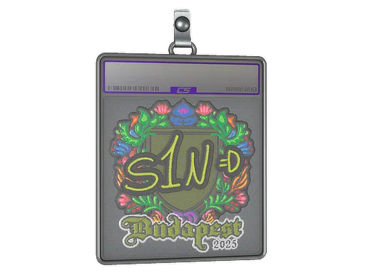Sticker Slab | s1n (Embroidered) | Budapest 2025