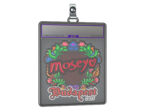 Sticker Slab | Moseyuh (Embroidered) | Budapest 2025