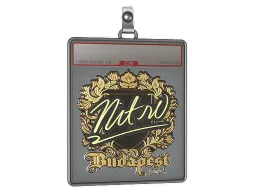 Sticker Slab | nitr0 (Gold) | Budapest 2025